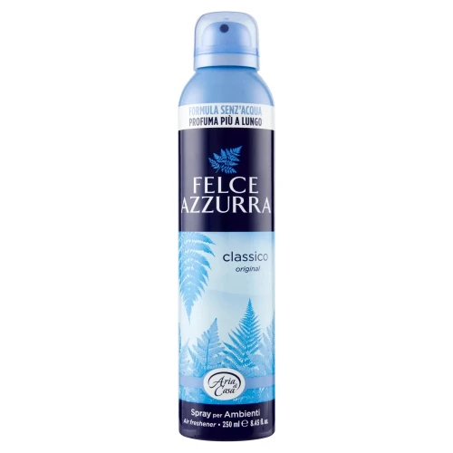 FELCE AZZURRA Odświeżacz Powietrza w Sprayu Classico Original Włoski Spray do Domu 250ml IT