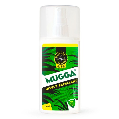 MUGGA Spray na Komary i Kleszcze 75 ml 9,5% DEET – skuteczna ochrona na co dzień