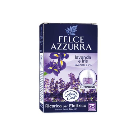 FELCE Azzurra  Elektryczny odświeżacz powietrza zapas Lavenda i Irys 20ml IT