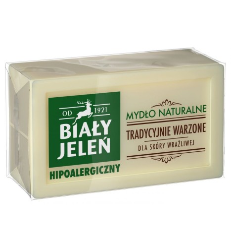 BIAŁY JELEŃ   Mydło gospodarcze w kostce 150g   /60/