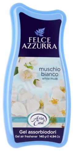 FELCE AZZURRA Odświeżacz powietrza w żelu 140g Białe piżmo IT /24/