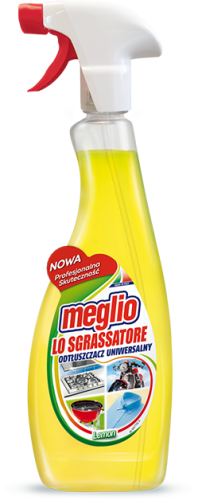MEGLIO Odtłuszczacz uniwersalny w sprayu 750ml Lemon /16/