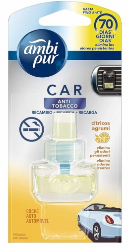 AMBI PUR   Car Odświeżacz powietrza Anti-Tabacco Zapas/6
