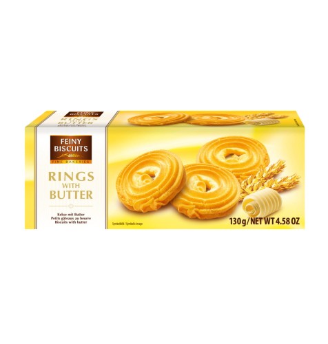 FEINY BISCUITS   Ciastka maślane 130g /20  AT