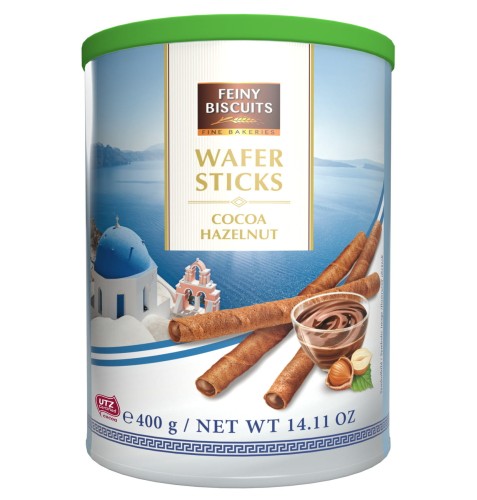 FEINY BISCUITS   Rurki waflowe z kremem kakaowym 400g AT