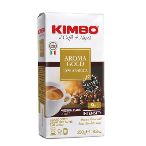 KIMBO   Kawa 250g GOLD mielona 100% Arabica IT