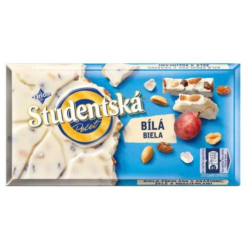 CZEKOLADA STUDENTSKA  Biała 170g