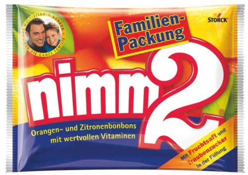 STORCK   Nimm 2 Familien Cukierki Owocowe 429g DE