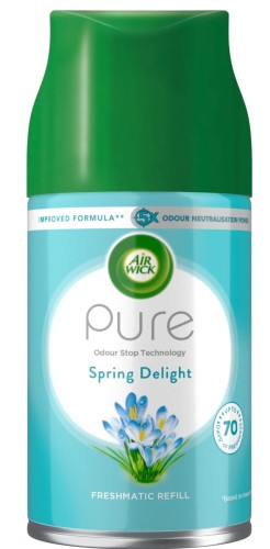 AIR WICK Fresh Matic automatyczny odświeżacz powietrza zapas 250ml Spring Delight /6