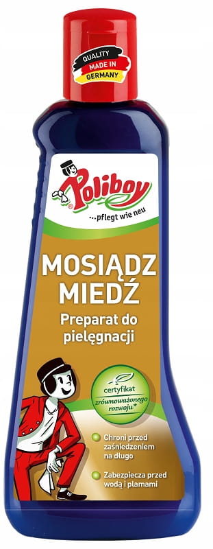 POLIBOY   Mleczko czyszczące do mosiądzu i miedzi 200ml DE /6/ - Sklep i hurtownia FH German