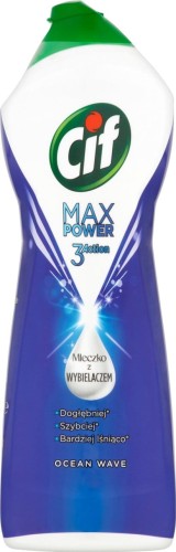 CIF Mleczko do czyszczenia z wybielaczem 1001g Ocean Wave Max Power /14/