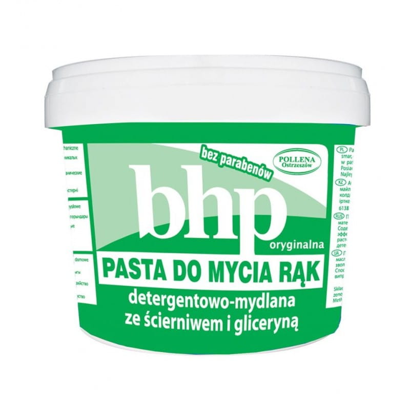 Ostrzeszów Pasta BHP detergentowo-mydlana ze ścierniwem i gliceryną  500g   - Sklep i hurtownia FH German