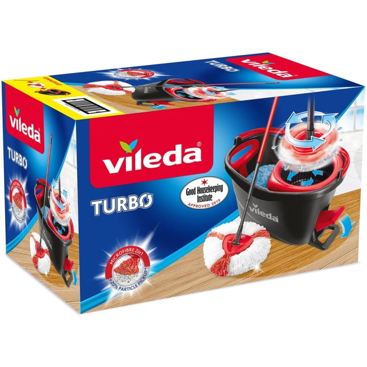 VILEDA   Mop obrotowy Turbo 2w1 Zestaw - Sklep i hurtownia FH German