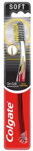 COLGATE   Szczoteczka do zębów Charcoal Slim Soft Advanced