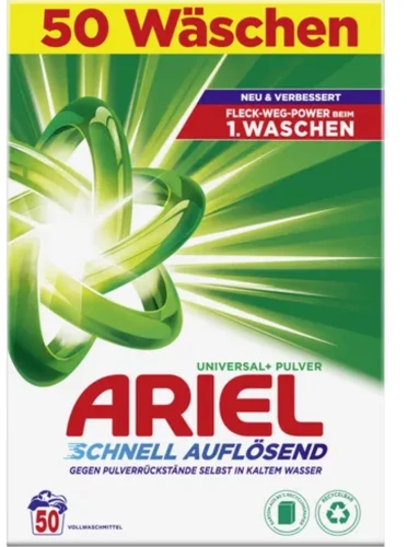 ARIEL   Proszek do prania 50P Uniwersalny 3kg DE
