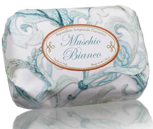 SAPONIFICIO   Mydło 200g naturalne Muschio Bianco włoskie IT