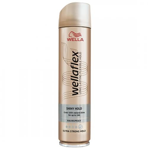 WELLAFLEX   Lakier do włosów 250ml Shiny Hold 5