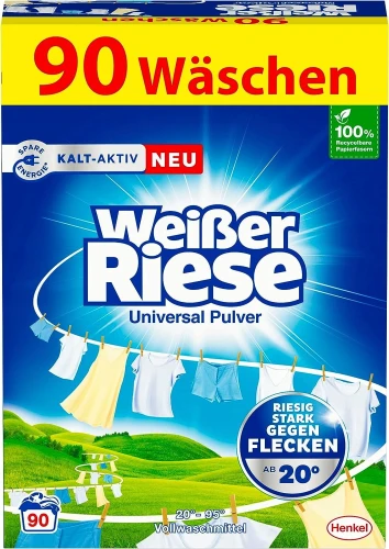 WeiBerReise  Proszek do prania 90 Prań Uniwersalny 4kg DE